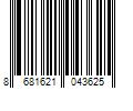 Barcode Image for UPC code 8681621043625