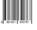 Barcode Image for UPC code 8681801640767