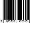 Barcode Image for UPC code 8683210420015