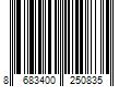 Barcode Image for UPC code 8683400250835