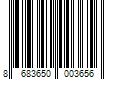 Barcode Image for UPC code 8683650003656