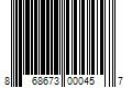 Barcode Image for UPC code 868673000457