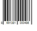 Barcode Image for UPC code 8691381000486