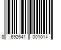 Barcode Image for UPC code 8692641001014