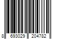 Barcode Image for UPC code 8693029204782