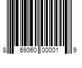 Barcode Image for UPC code 869360000019