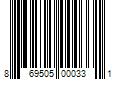 Barcode Image for UPC code 869505000331