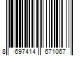 Barcode Image for UPC code 8697414671067