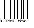 Barcode Image for UPC code 8697918924034