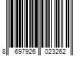 Barcode Image for UPC code 8697926023262