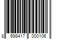 Barcode Image for UPC code 8698417000106