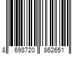 Barcode Image for UPC code 8698720862651