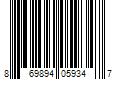 Barcode Image for UPC code 869894059347