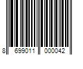 Barcode Image for UPC code 8699011000042