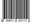 Barcode Image for UPC code 8699011000110