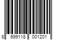 Barcode Image for UPC code 8699118001201