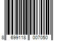 Barcode Image for UPC code 8699118007050. Product Name: 