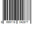 Barcode Image for UPC code 8699118042877