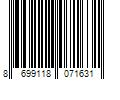 Barcode Image for UPC code 8699118071631