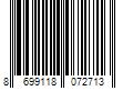 Barcode Image for UPC code 8699118072713