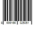 Barcode Image for UPC code 8699166025051