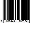 Barcode Image for UPC code 8699444265254