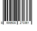 Barcode Image for UPC code 8699508270361