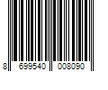 Barcode Image for UPC code 8699540008090