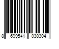 Barcode Image for UPC code 8699541030304