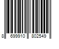 Barcode Image for UPC code 8699910802549