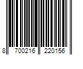 Barcode Image for UPC code 8700216220156