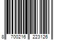 Barcode Image for UPC code 8700216223126