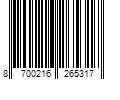 Barcode Image for UPC code 8700216265317