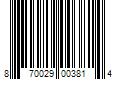 Barcode Image for UPC code 870029003814