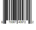 Barcode Image for UPC code 870067409722