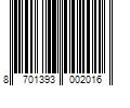 Barcode Image for UPC code 8701393002016