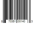 Barcode Image for UPC code 870351001403