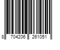 Barcode Image for UPC code 8704206261051