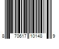 Barcode Image for UPC code 870617101489