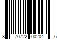 Barcode Image for UPC code 870722002046