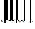 Barcode Image for UPC code 870731000033