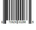 Barcode Image for UPC code 870929002665