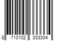 Barcode Image for UPC code 8710102333334