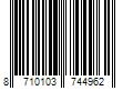 Barcode Image for UPC code 8710103744962