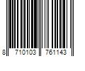 Barcode Image for UPC code 8710103761143