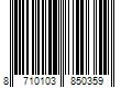 Barcode Image for UPC code 8710103850359