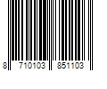 Barcode Image for UPC code 8710103851103