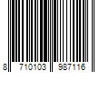 Barcode Image for UPC code 8710103987116