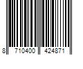 Barcode Image for UPC code 8710400424871