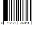 Barcode Image for UPC code 8710404000545